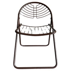 Vintage seventies folding chair Gastone Rinaldi