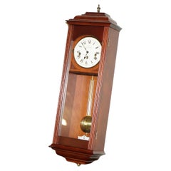 VINTAGE SEWILLS EST 1800 LIVERPOOL LONGCASE WALL CLOCK WiTH WESTMINSTER CHIME