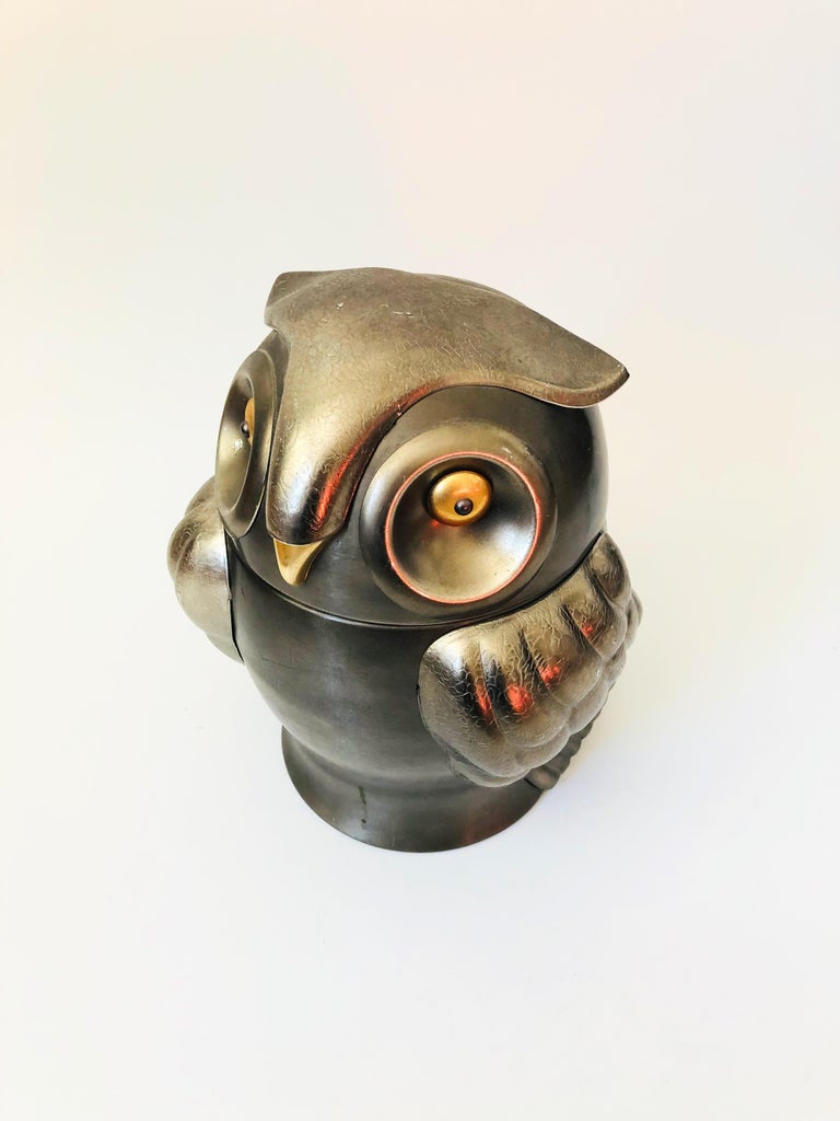 Vintage Seymour Mann Owl Ice Bucket at 1stDibs