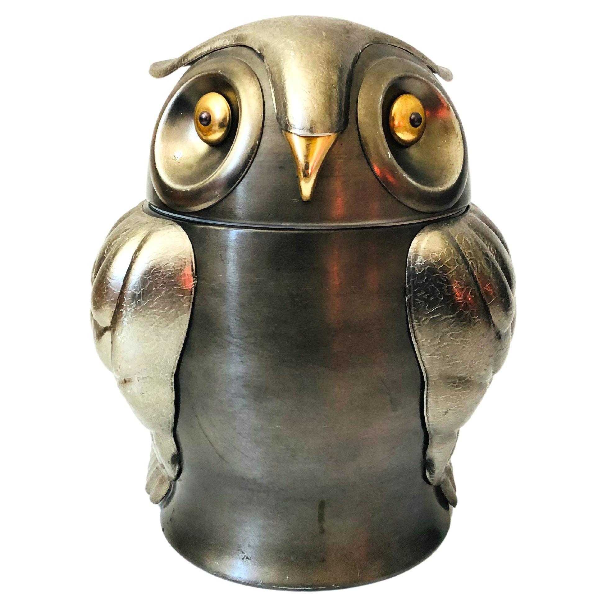 Vintage Seymour Mann Owl Ice Bucket