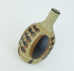 VASO vintage in ceramica sgrafo sgrafo modern peter mueller 1970s model 1976