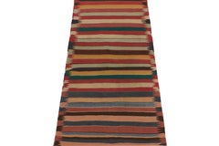 Vintage Shahsavan Persian Kilim rug in Polychromatic Stripes by Rug & Kilim