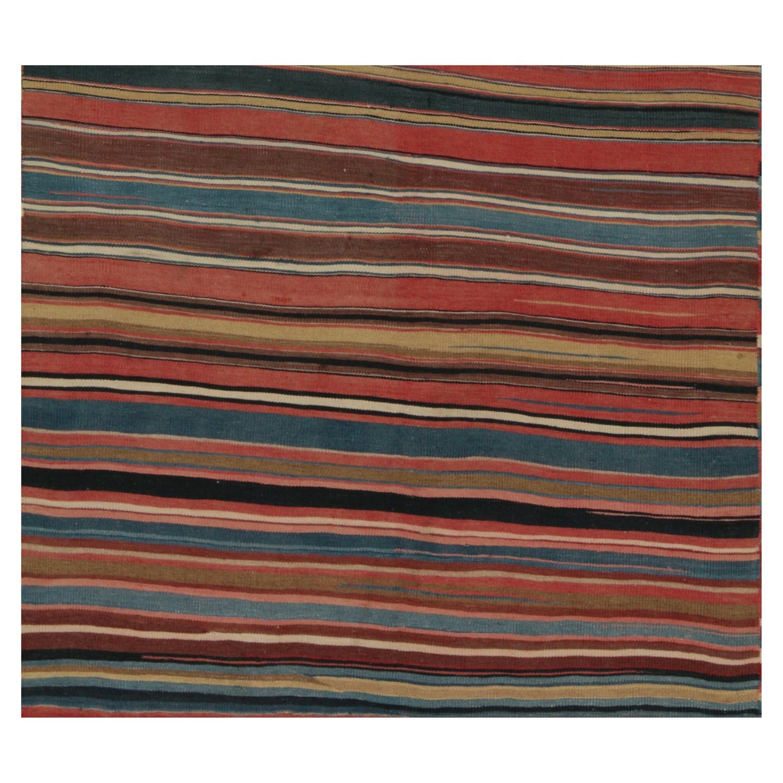 Tappeto persiano d
epoca Rug
Kilim a strisce policrome