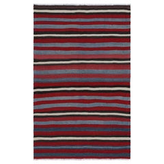 Vintage Shahsavan Persian tribal Kilim rug, in Red, from Rug 
Kilim