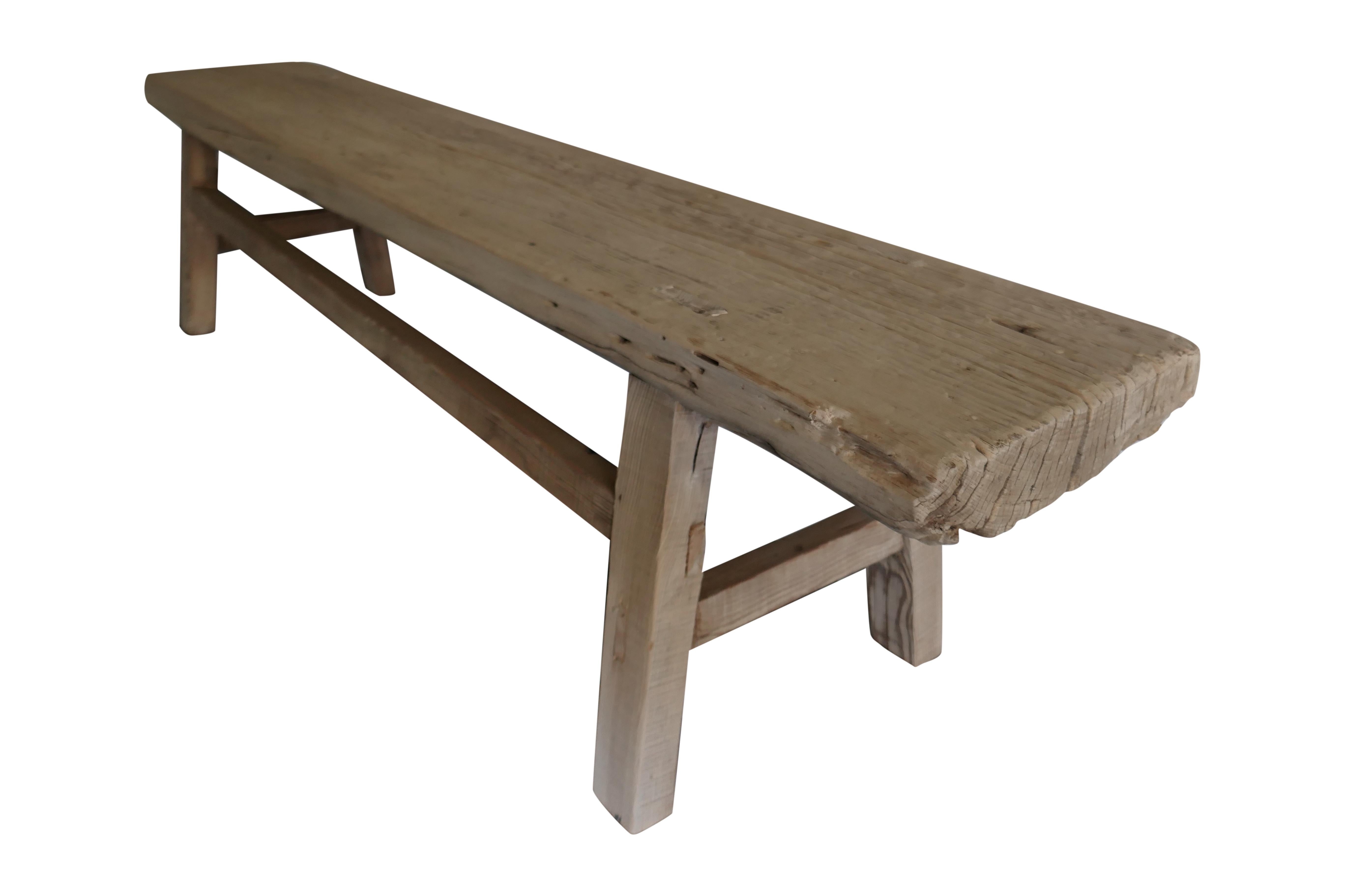 Shandong Elmwood Bench / 75.5