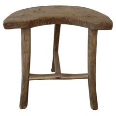 Vintage Shandong Elmwood Stool/Accent Piece