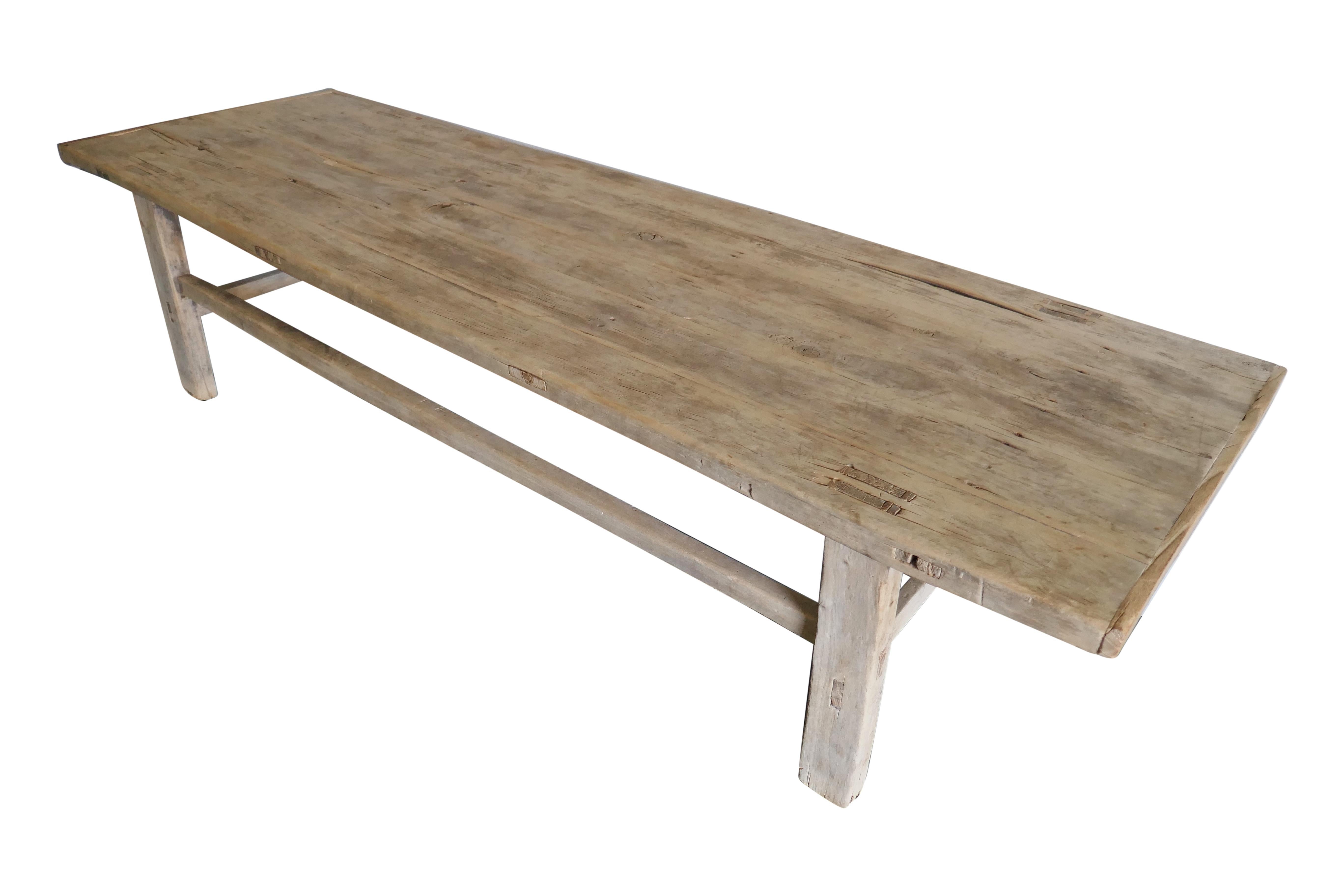 Vintage-Cocktailtisch aus Shandong-Holz / 75