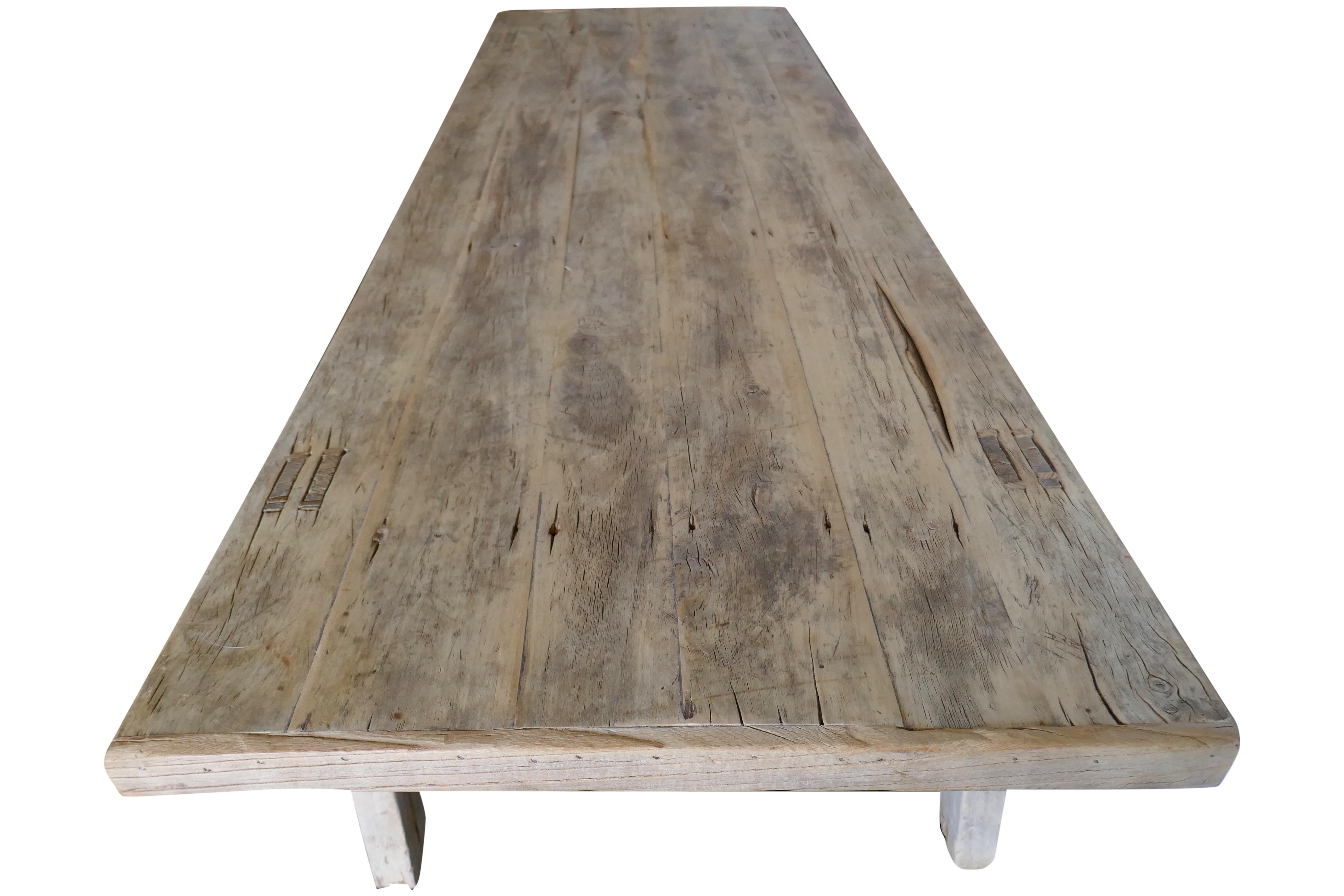 Vintage-Cocktailtisch aus Shandong-Holz / 75