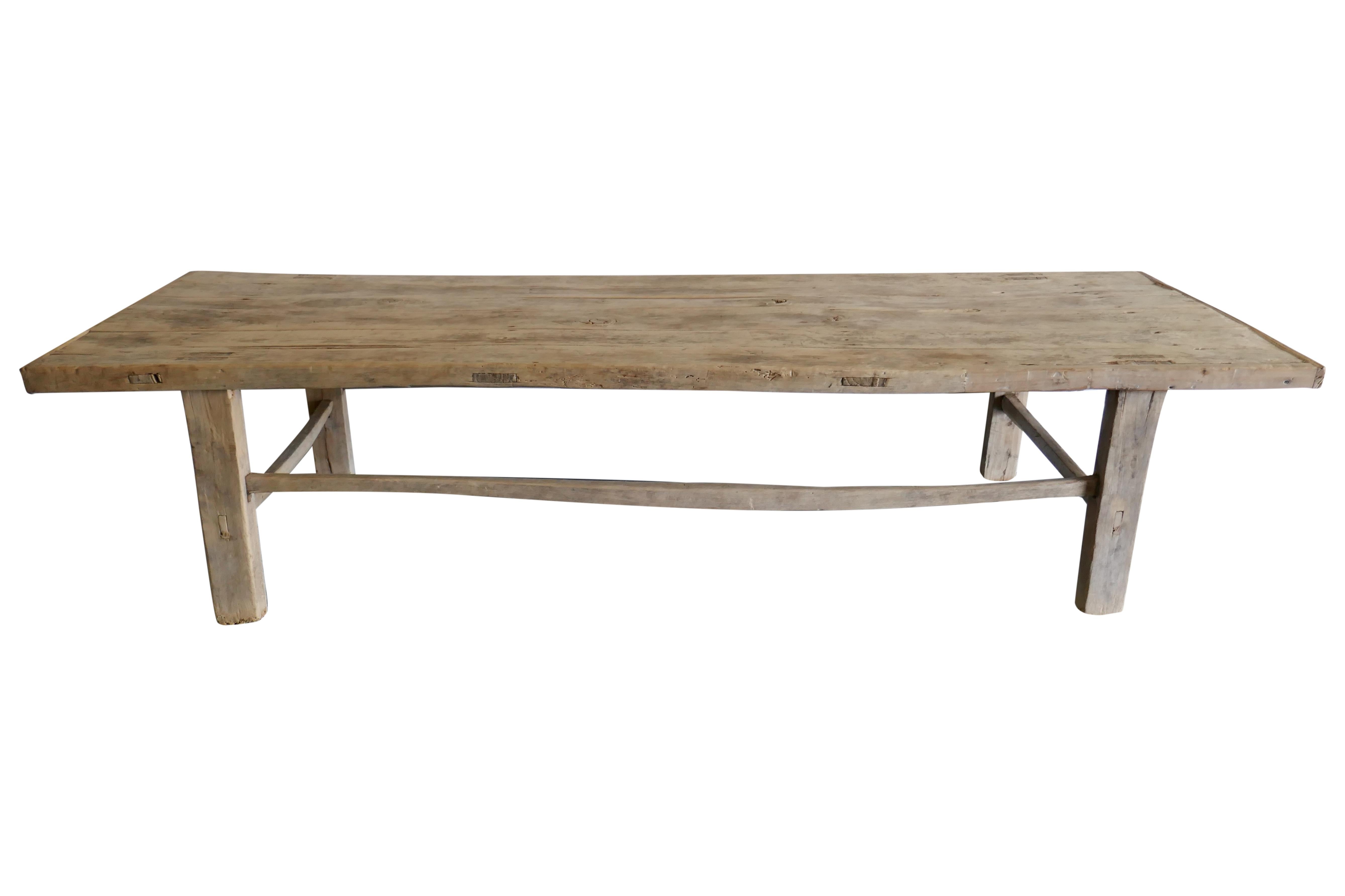 Vintage-Cocktailtisch aus Shandong-Holz / 75
