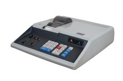 Vintage Sharp Electronics Corp Compet 641B Electronic Printing Calculator Japan