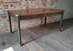 Vintage Shaw Walker Tanker Desk