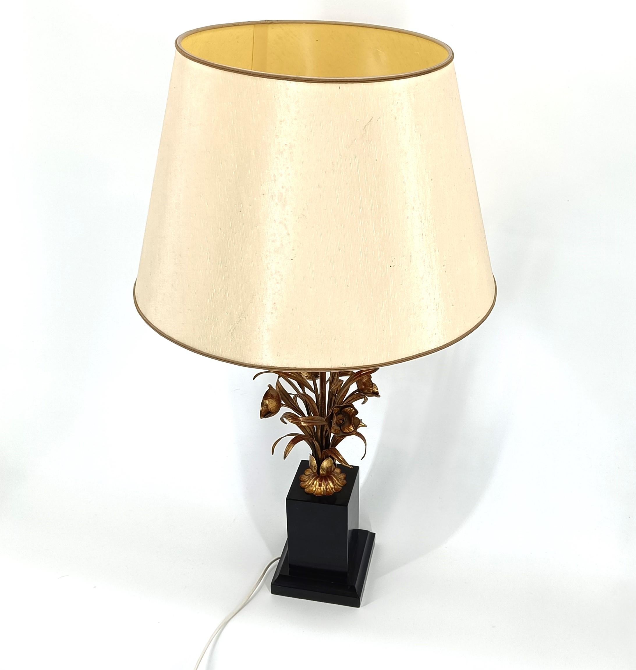 Vintage Weizengarbe Tischlampe - 1960er Jahre (Italienisch) im Angebot