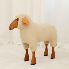 vintage sheep by Hanns Peter Krafft schaf for Mayr wool - 1970s Germany