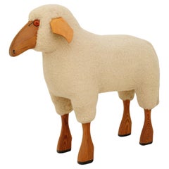 vintage sheep by Hanns Peter Krafft schaf for Mayr wool - 1970s Germany