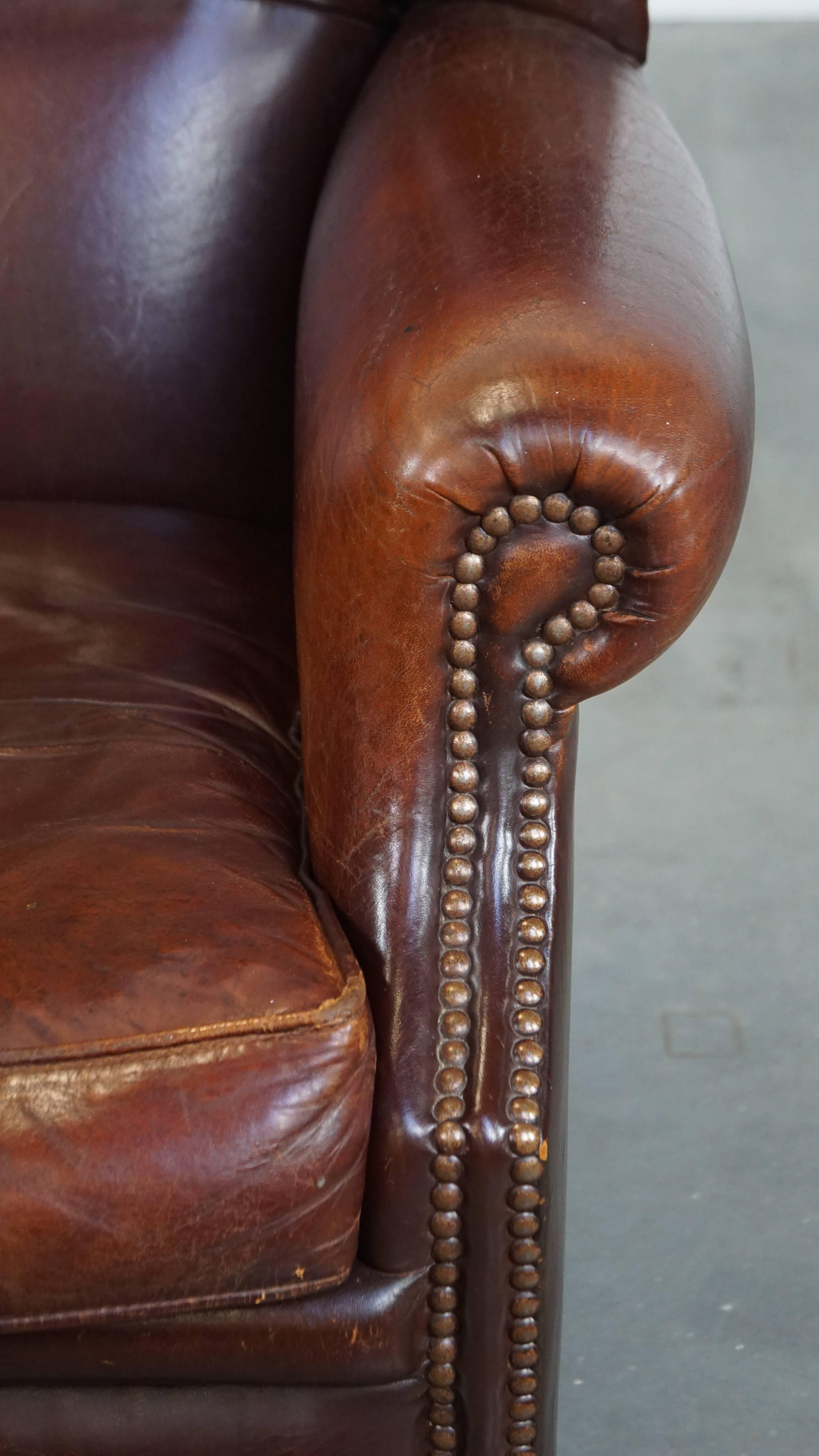 Respaldo de piel de oveja Vintage Confort excepcional en venta 3