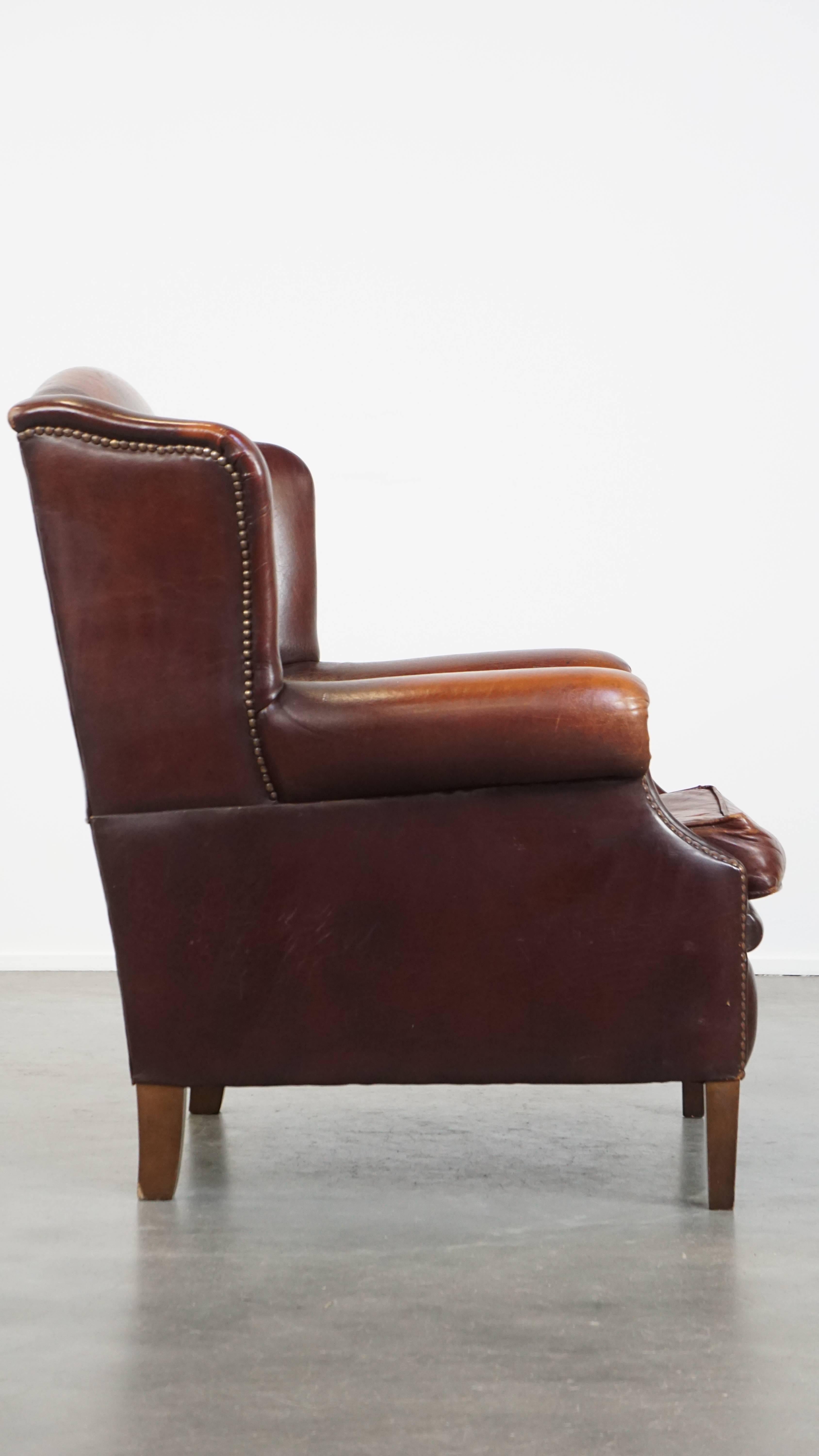 Respaldo de piel de oveja Vintage Confort excepcional Romano clásico en venta