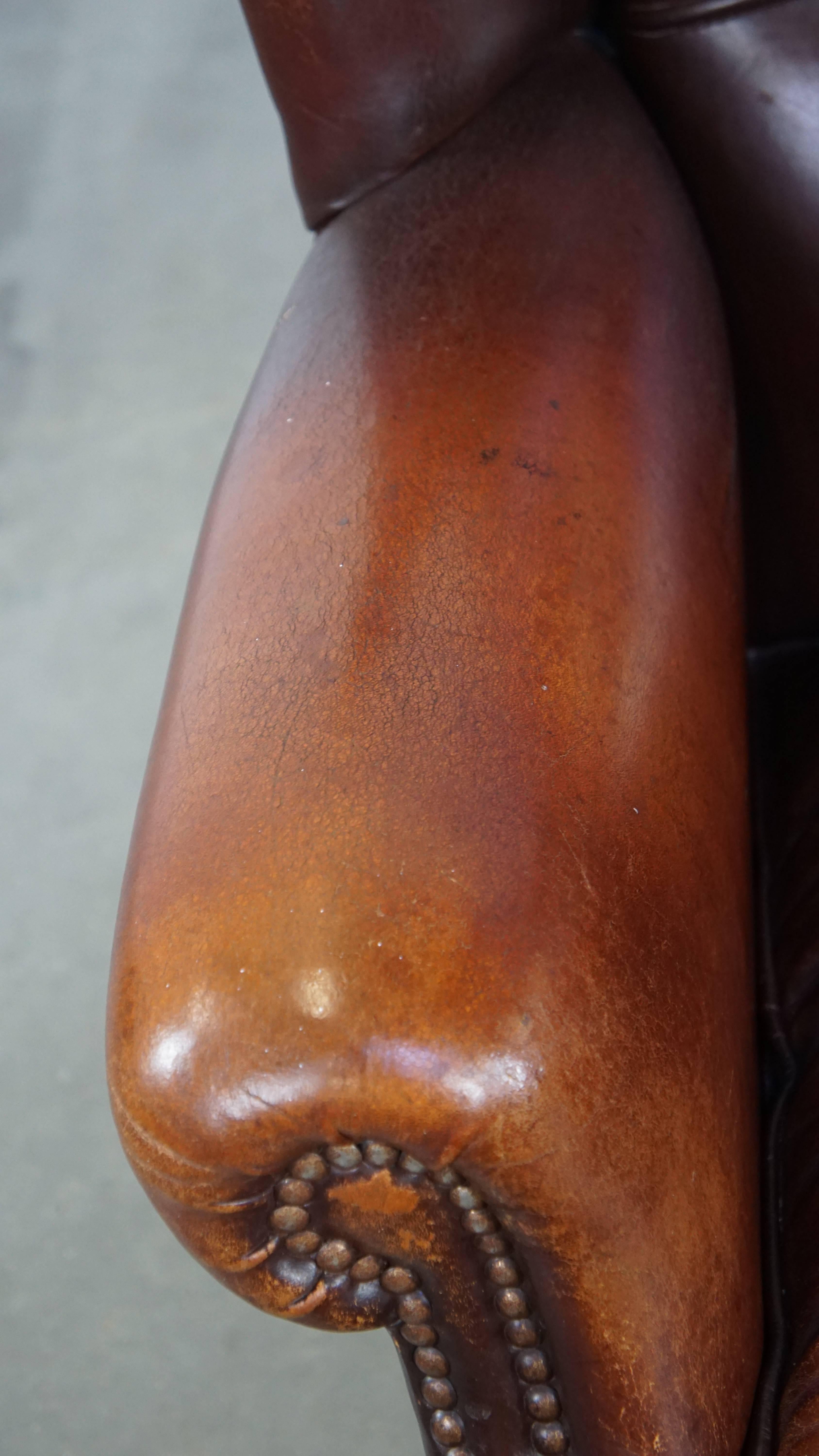 Respaldo de piel de oveja Vintage Confort excepcional Cuero en venta