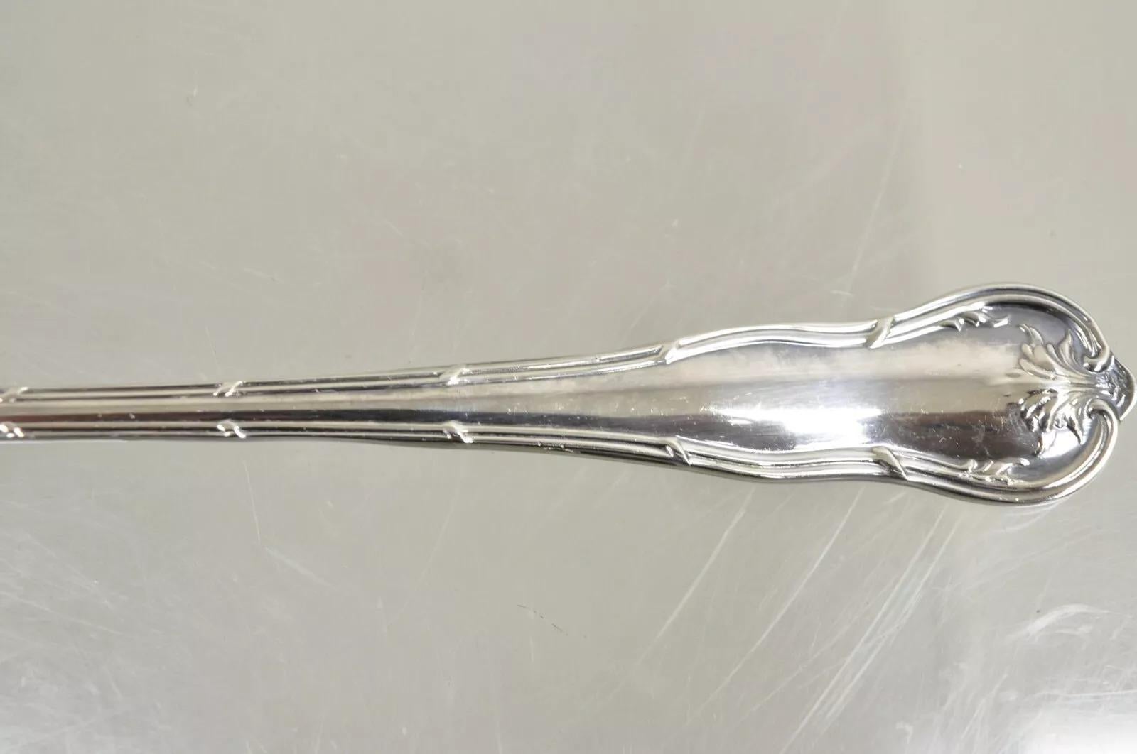 Vintage Sheffield England Silver Plated Repousse Gold Berry Spoons - a Pair In Good Condition In Philadelphia, PA