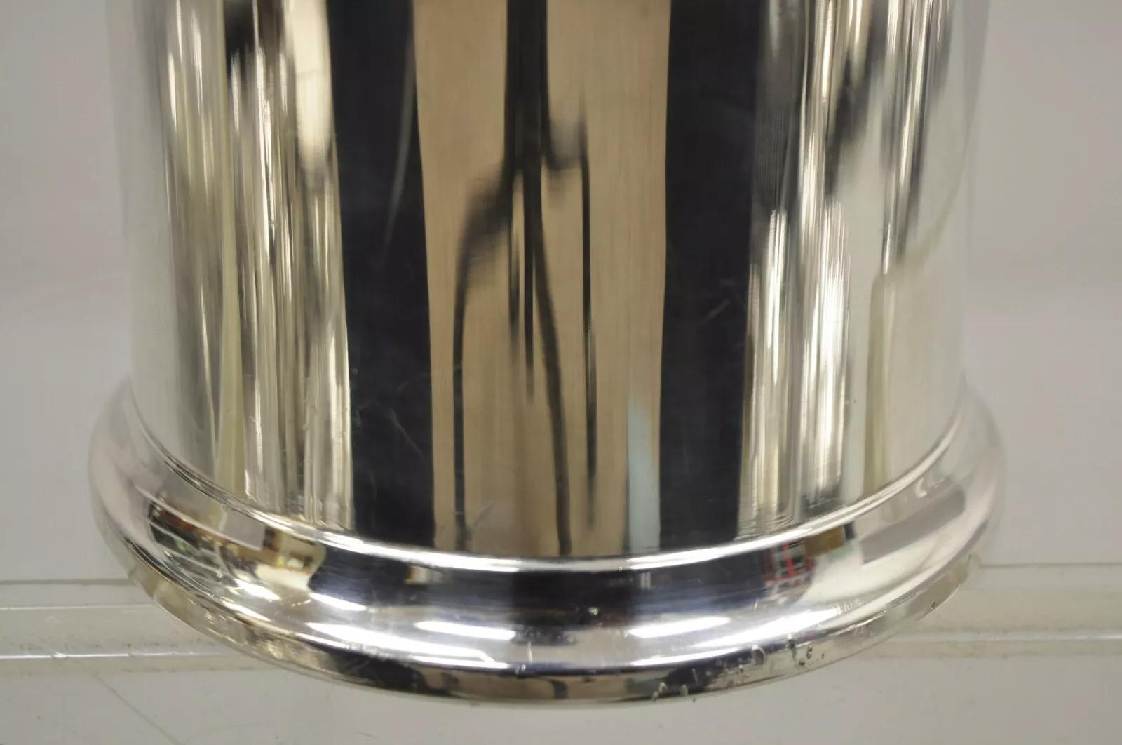Vintage Sheffield Silver Co. USA Art Deco Cocktail Martini Shaker 4