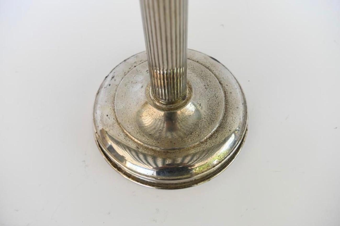 20th Century Vintage Sheffield Silver Plate Ice Bucket on Stand