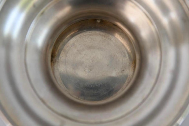 Vintage Sheffield Silver Plate Ice Bucket on Stand at 1stDibs