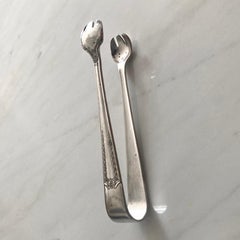 Vintage Sheffield Sugar Tongs, 1970s