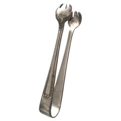 Pinzas de azúcar vintage Sheffield, años 70