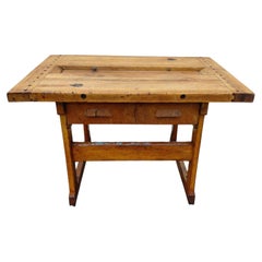 Vintage Sheldon Workbench Kitchen Island