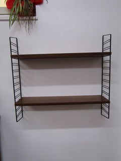 midcentury Shelf in the Style of String Nisse Strinning String Design Ab, Sweden