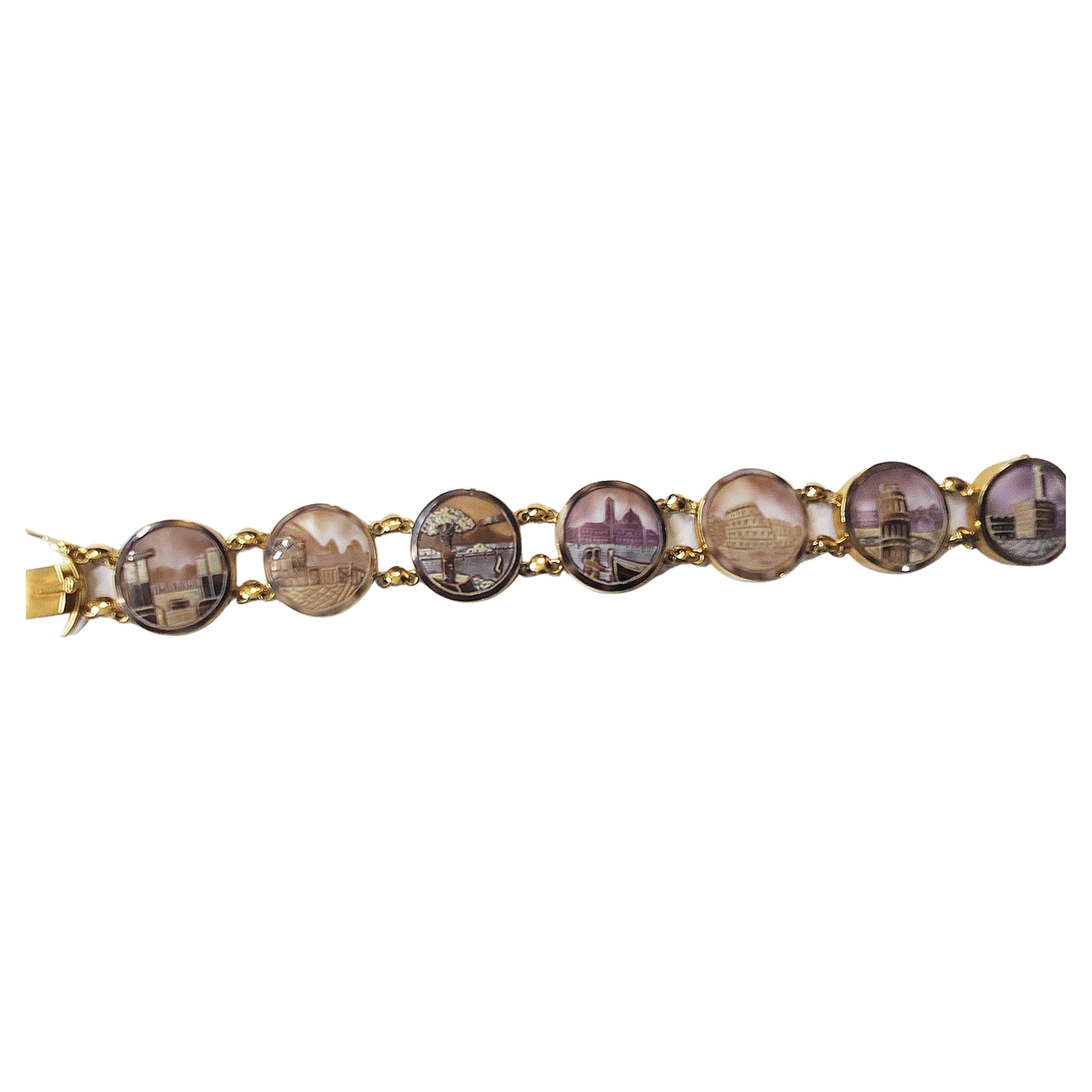 cameo bracelet vintage
