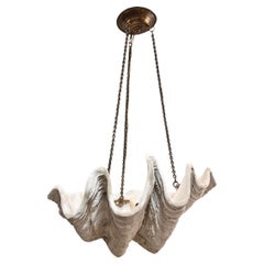 Vintage Shell Light Fixture