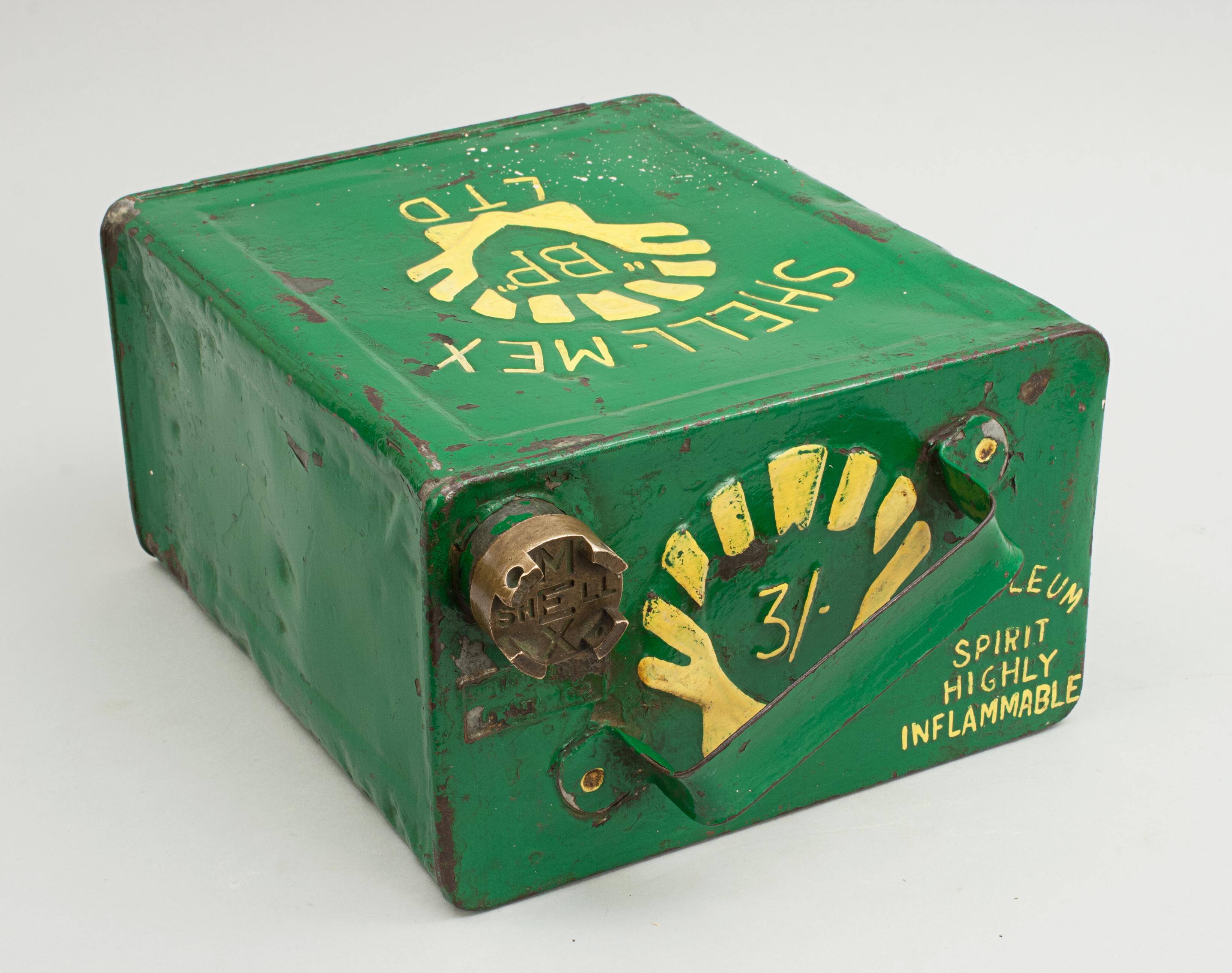 shell mex bp petrol can