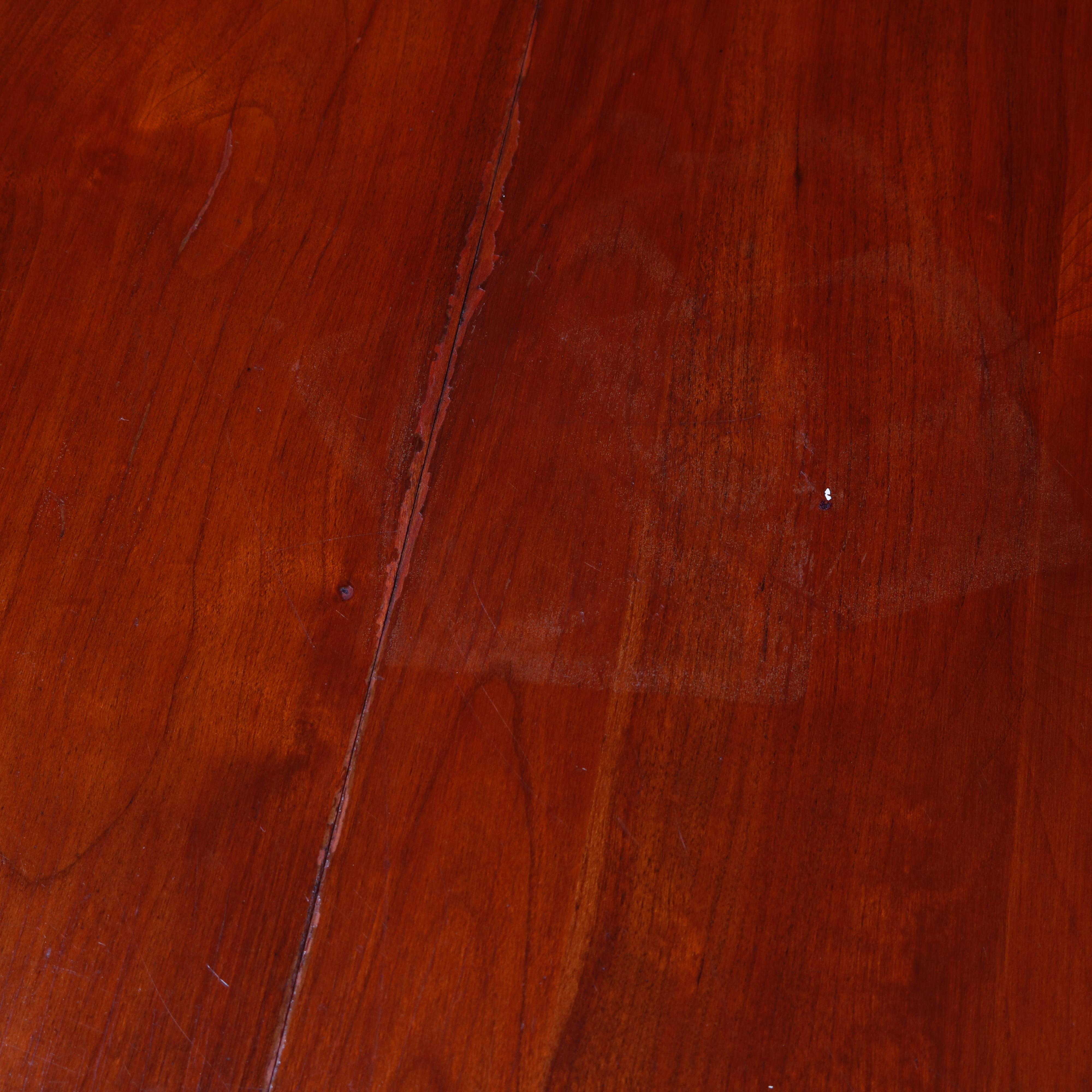 Vintage Sheraton Pennsylvania House Cherry Drop-Leaf Extension Dining Table 3