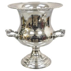 Vintage Sheridan Engraved Award Trophy Cup Champagne Chiller Ice Bucket