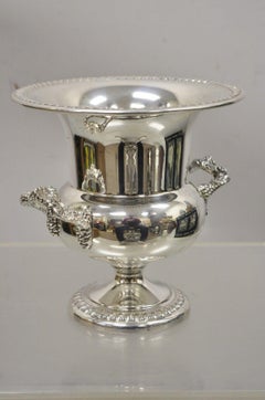 Vintage Sheridan Silver Plate Regency Champagne Chiller Trophy Cup Ice Bucket