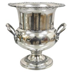 Vintage Sheridan Silver Plated Trophy Cup Champagne Chiller Ice Bucket