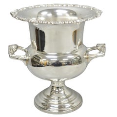 Vintage Sheridan Silver Plated Trophy Cup Urn Bar Champagne Chiller Ice Bucket