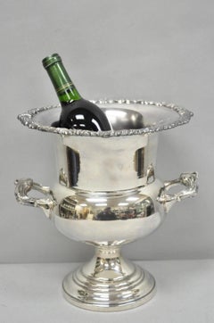 Vintage Sheridan Silver Plated Trophy Cup Urn Champagne Chiller Ice Bucket