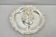 Vintage Sheridan Victorian Silver Plated Shrimp Cocktail Servierplatte Tablett
