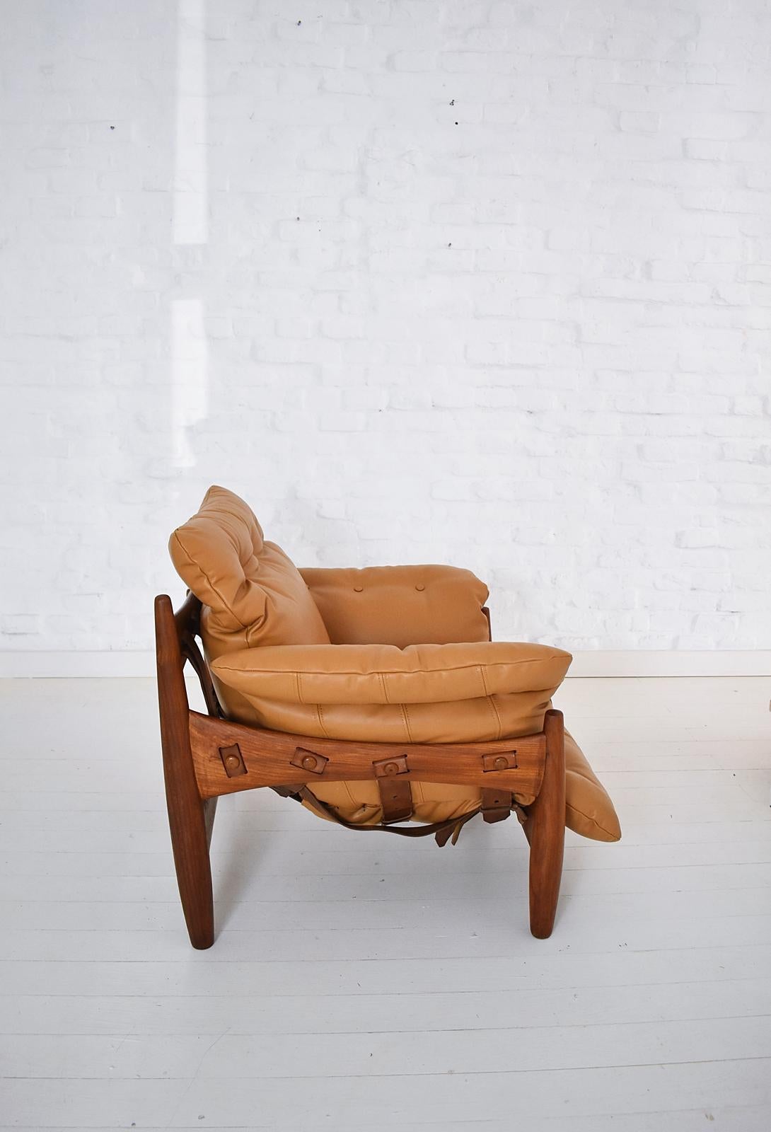 Vintage Sheriff / Mole Armchair by Sergio Rodrigues for ISA Bergamo 1