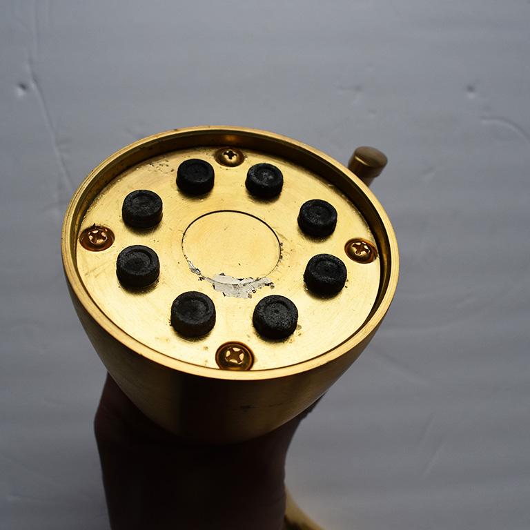 American Vintage Sherle Wagner Shower Head in Gold