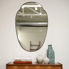 Vintage Shield Italian Wall Mirror, Medium