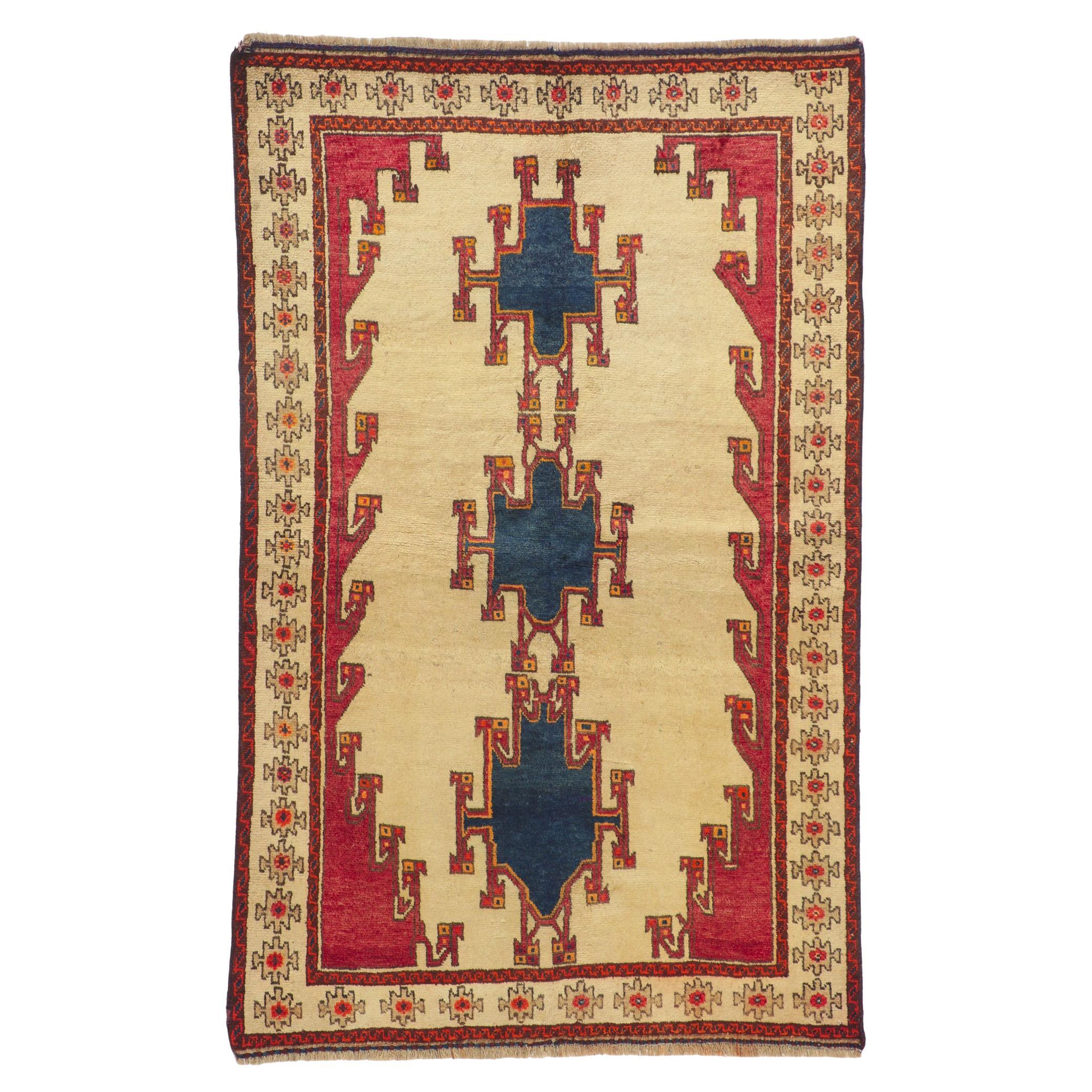 Vintage Shiraz Persian Carpet