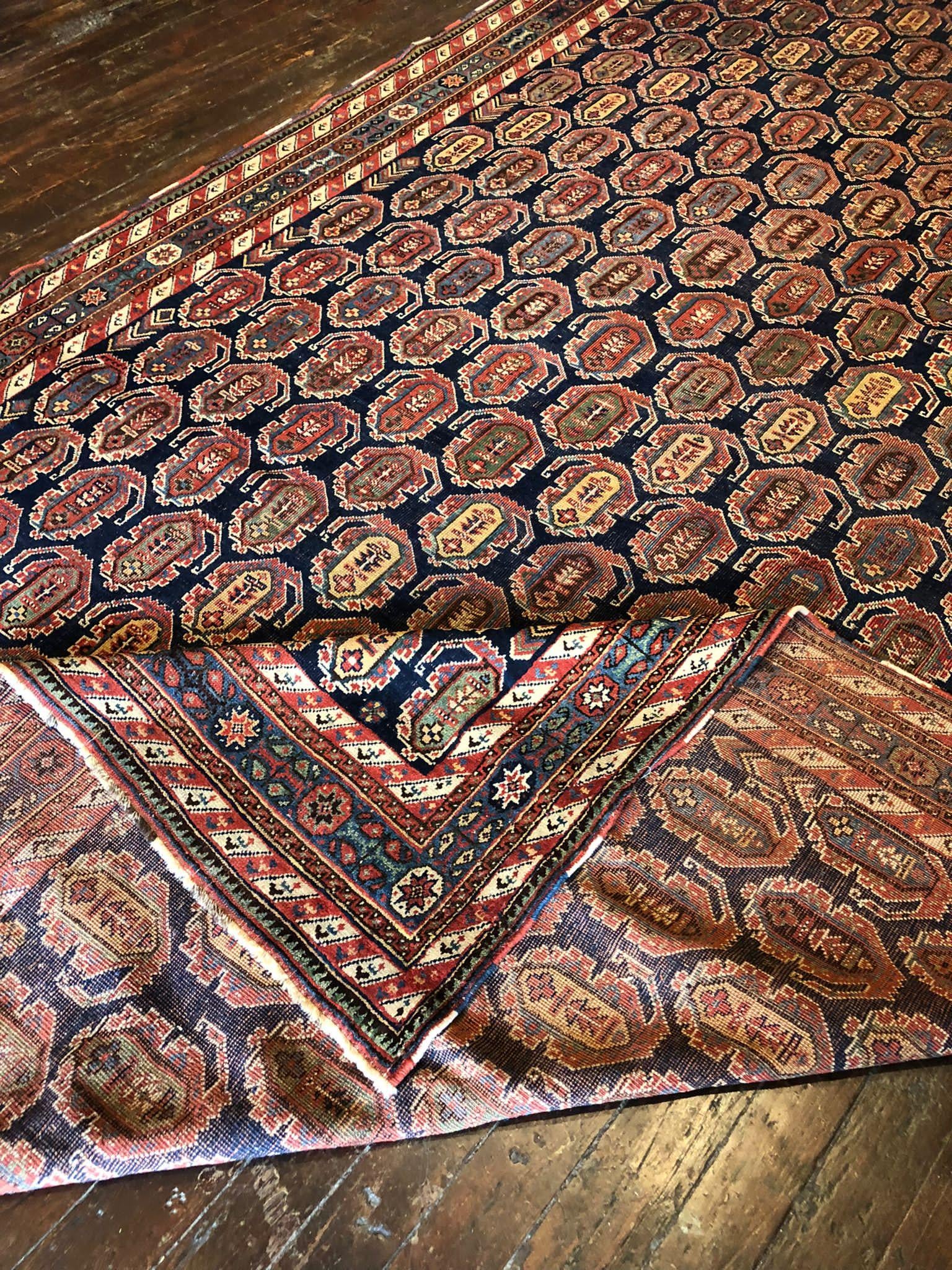 Persian Vintage Shiraz Rug For Sale