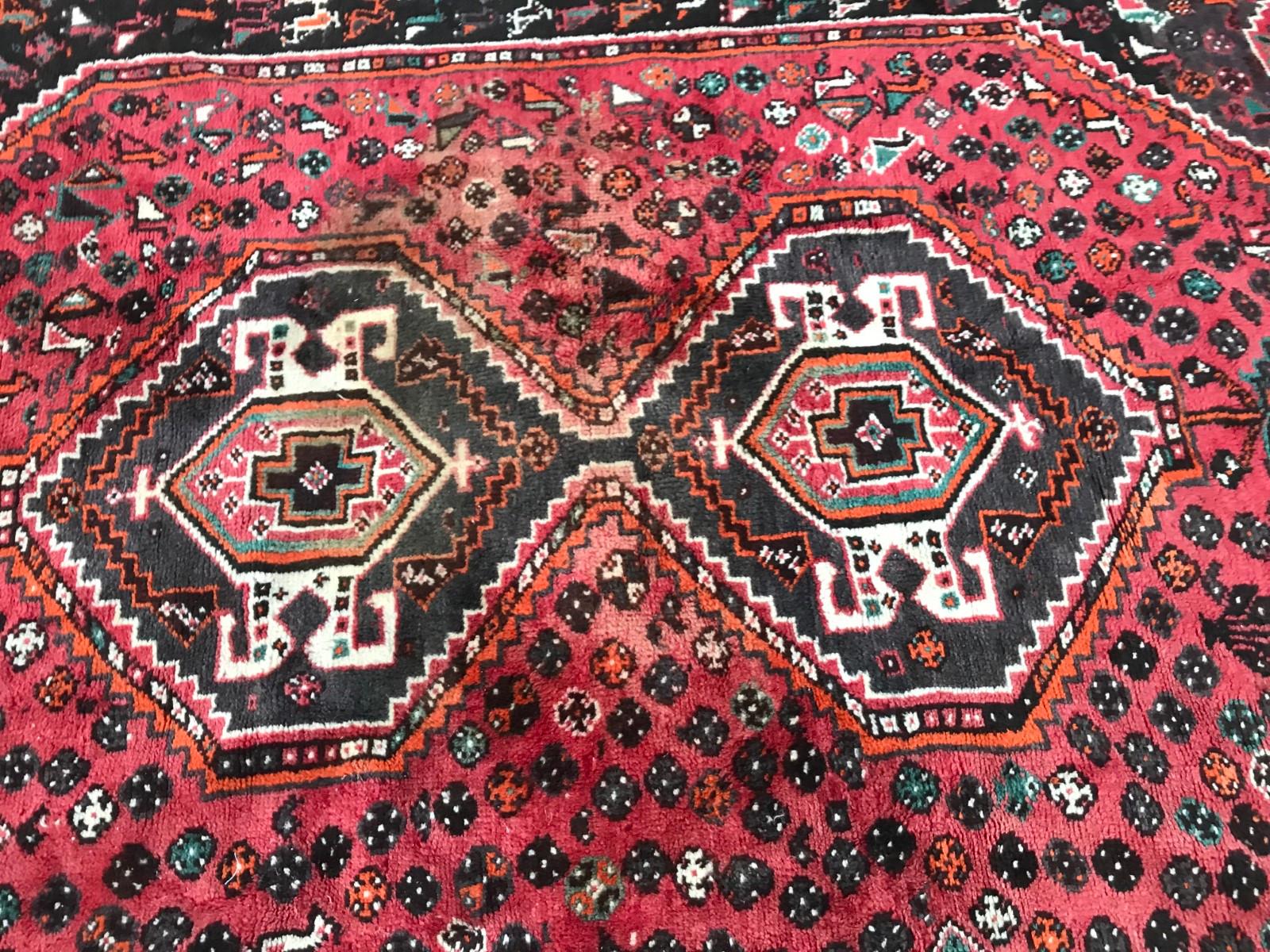 20th Century Vintage Shiraz Rug For Sale