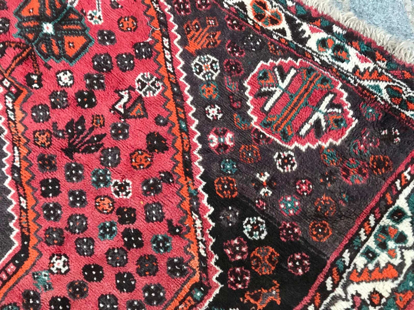 Vintage Shiraz Rug For Sale 1