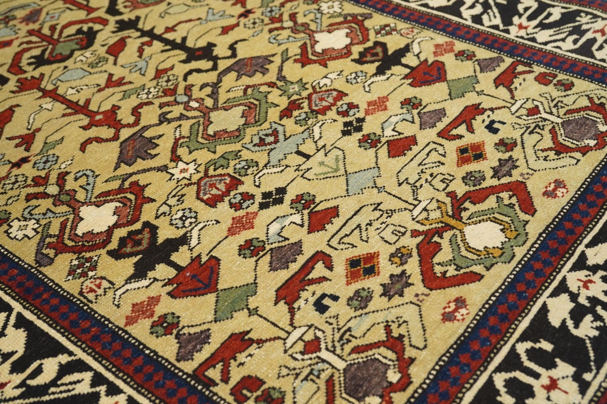 Vintage Shirvan Rug For Sale 1