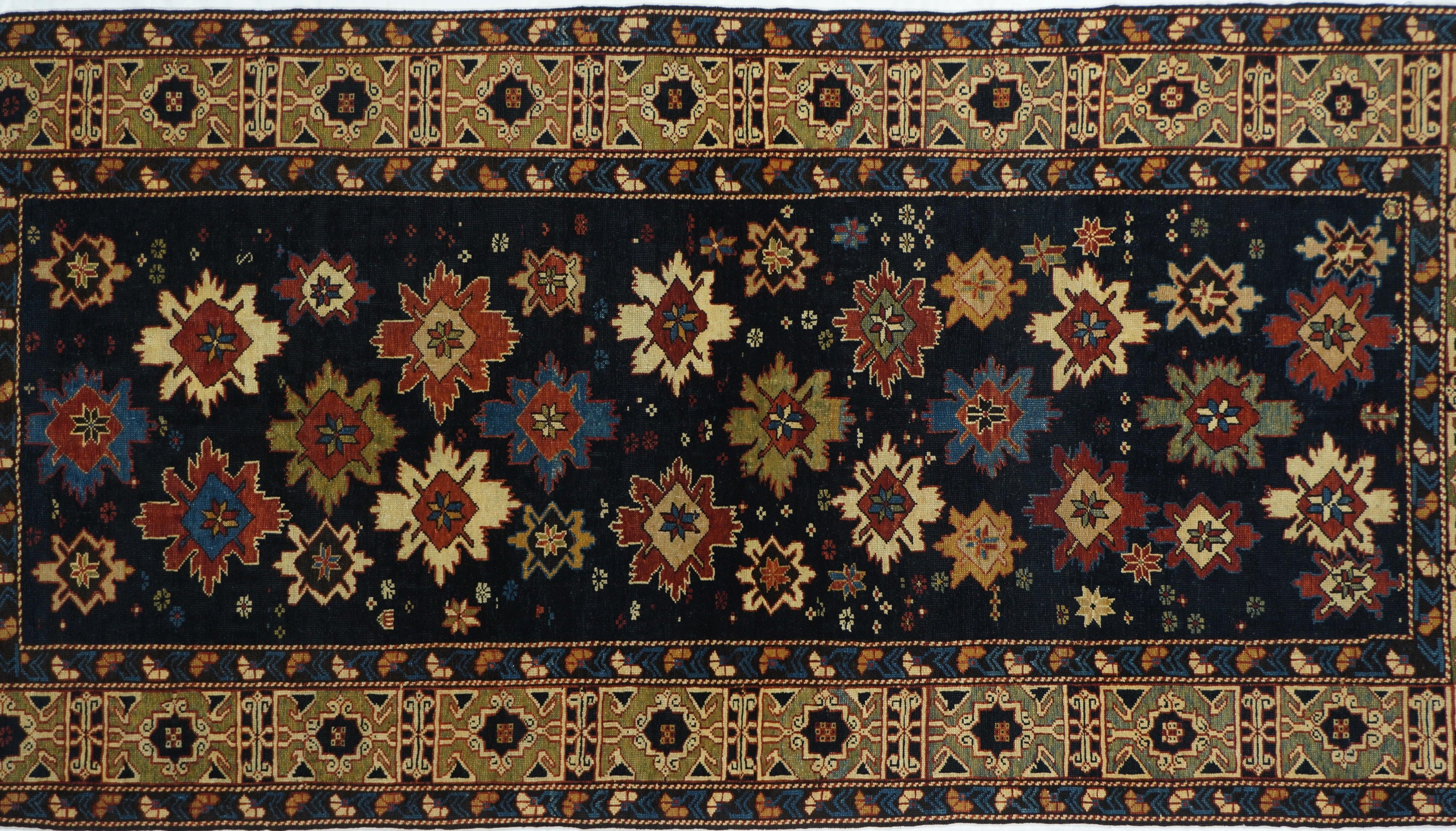Vintage Shirvan Rug In Excellent Condition For Sale In New York, NY