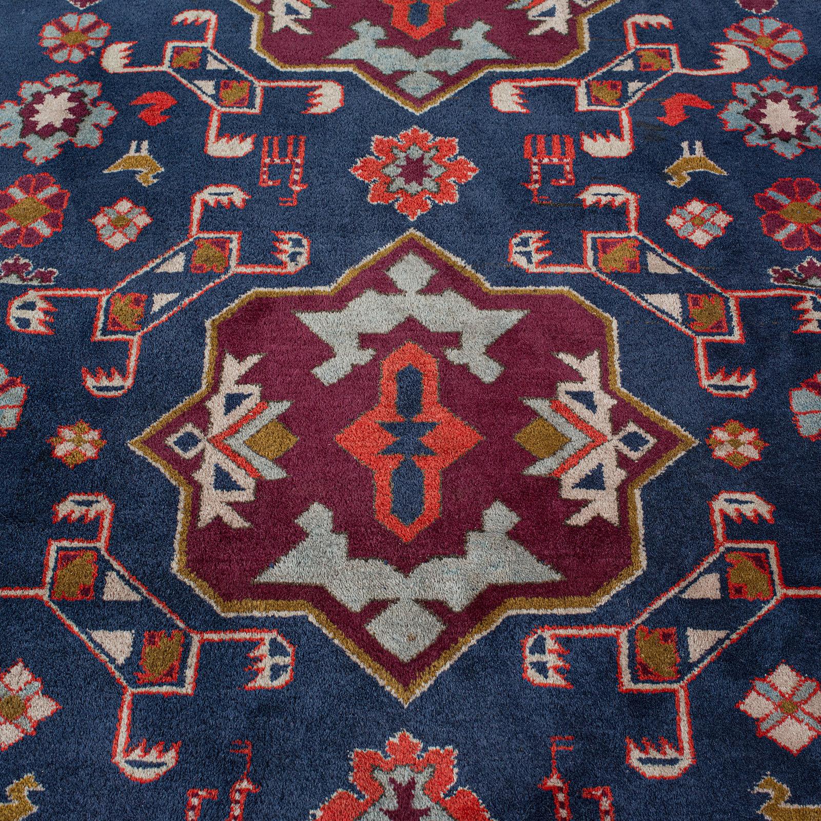 Vintage Shirvan Rug, Caucasian, Lounge, Hall Carpet, Mid 20th Century, C.1950 For Sale 6