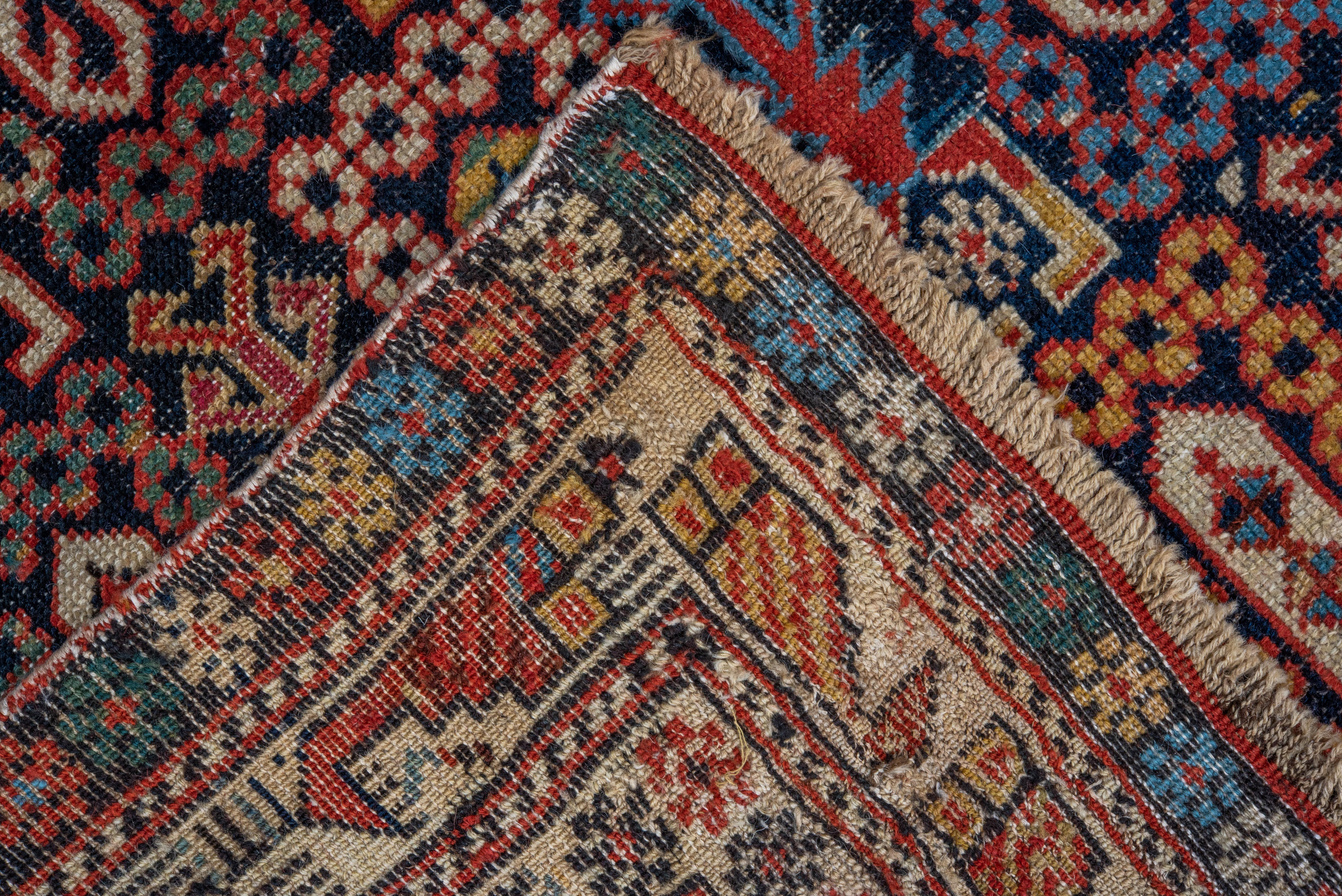 Shirvan-Teppich in Boho, Mid-Century, Vintage im Zustand „Hervorragend“ im Angebot in New York, NY